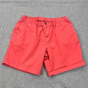 Chubbies‎ Shorts Men's Large Pink Dippers 7" Performance Everywhere Stretch Gym